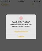Image result for Lock a Note On iPhone
