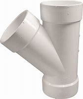 Image result for 90Mm PVC Pipe Fittings Y with Inlet