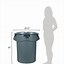 Image result for Grey Waste Container