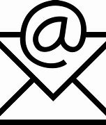 Image result for Black Email Icon Vector