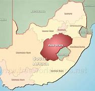 Image result for Map of Monyakeng Location in South Africa in Free State