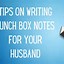 Image result for Funny Lunch Notes for Boyfriend