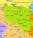 Image result for Serbia Map 1878