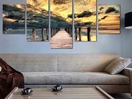 Image result for Oversized 5 Piece Canvas Wall Art