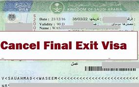 Image result for Exit Visa Saudi Arabia