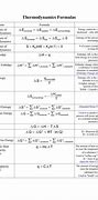 Image result for Thermochemistry Formula Sheet