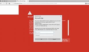 Image result for Microsoft Edge Pop Up Virus Warning