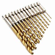 Image result for HSS Hex Shank Drill Bits
