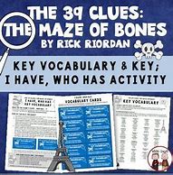 Image result for 39 Clues Kids Activities