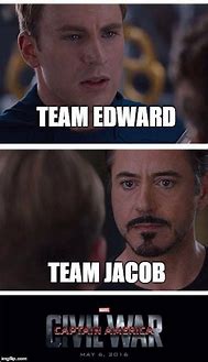 Image result for Team Jacob Meme