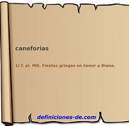 Image result for caneforias