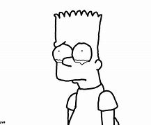 Image result for Bart Simpson Phone Case Sad
