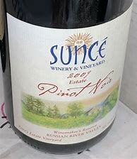 Bildergebnis für Sunce Pinot Noir Reserve Piner Ranch