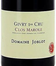 Image result for Joblot+Givry+Clos+Marole