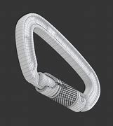 Image result for Carabiner Clip 3D Model
