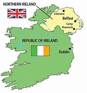 Image result for Northern Ireland and Ireland Border