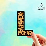 Image result for Leopard Print Letter L