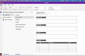 Image result for OneNote Templates Project Management