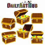 Image result for Chest with Collectibles Clip Art