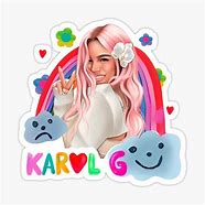 Image result for Karol G Stickers