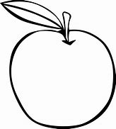 Image result for 5 Apples Clip Art Black White