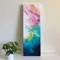 Image result for Abstract Paintings On Canvas 4 Panel