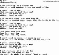 Image result for At My Wors Girl Sing Lyrics