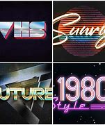 Image result for 80s Logo Collagr