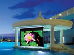 Image result for Outdoor Movie Screen and Projector