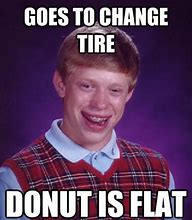 Image result for Bad Luck Brian Donuts