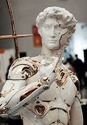 Image result for Ancient Greek Statue Robot