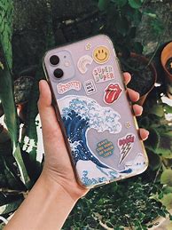 Image result for Aesthetic Phone Cover Stickers