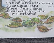 Image result for Grow Old with Me Poem Cards