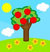 Image result for Fruit Tree Cartoon