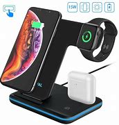 Image result for Apple iPhone Watch and Air Pods Charging Station