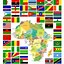 Image result for africa map with flags