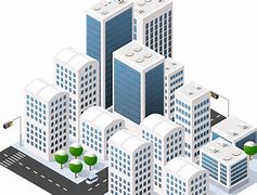 Image result for 3D City Vector