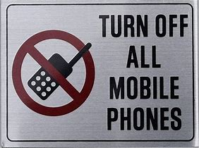 Image result for Turn Off Mobile Phone Sign