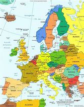 Image result for european maps capital