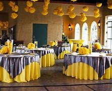 Image result for Champagne and Black Wedding Reception