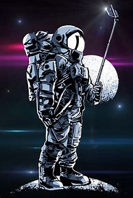 Image result for Astronaut Art Print