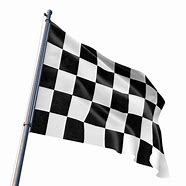 Image result for NASCAR Black and White Checkered Flag
