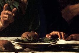 Image result for Caravaggio Emmaus