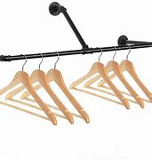 Image result for Wall Clothes Hanger Rack