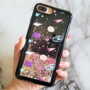 Image result for Glitter Liquid iPhone 7 Silicone Cases