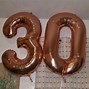 Image result for Rose Gold 30 Balloons