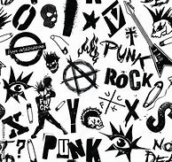 Image result for Punk Rock Black and White Clip Art