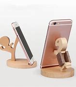 Image result for Mobile Stand Rubber Wood