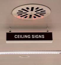 Image result for Hang Signs From Drop Ceiling
