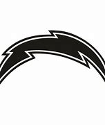 Image result for Los Angeles Chargers Logo Black and White